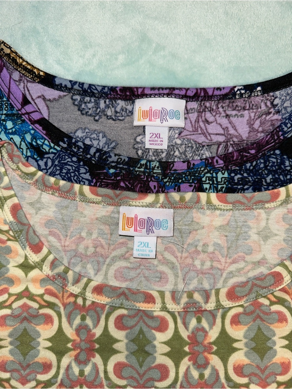 LuLaRoe Women's Mixed Print Short Sleeve Julia Dress Bundle